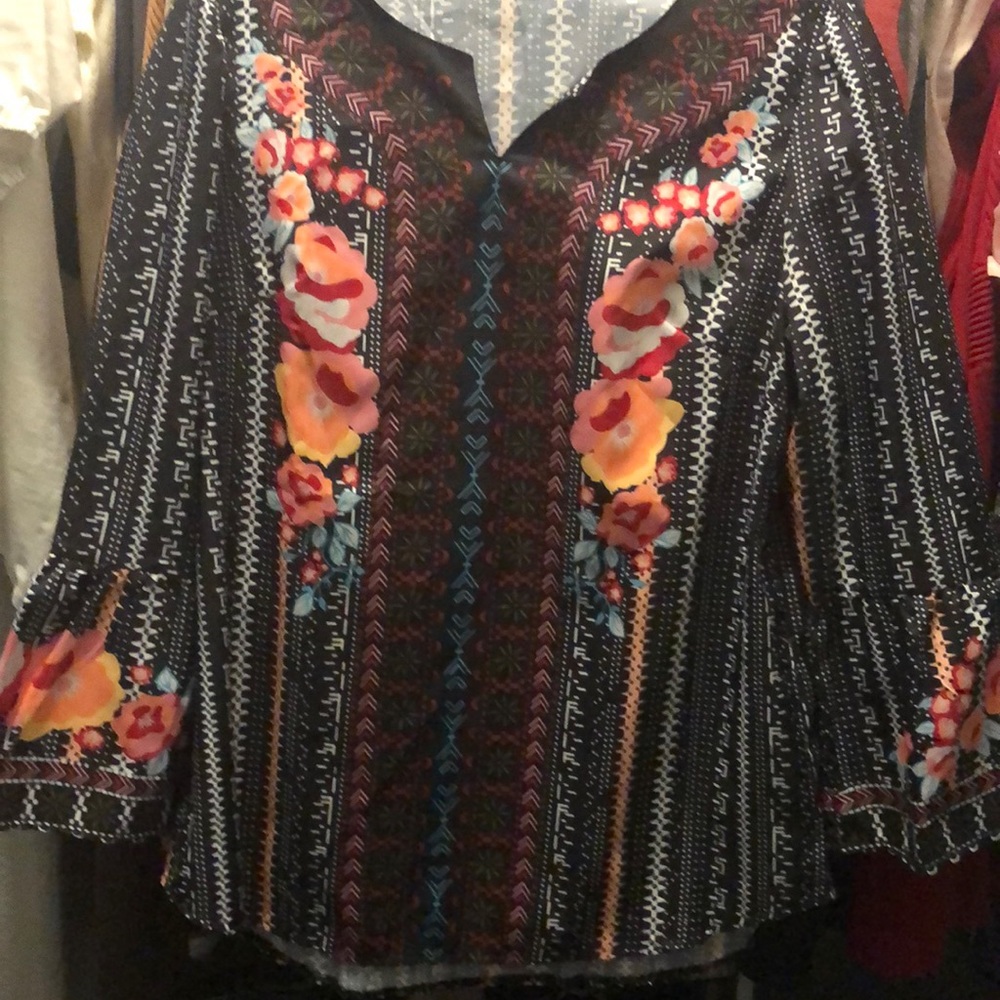 Women’s floral blouse